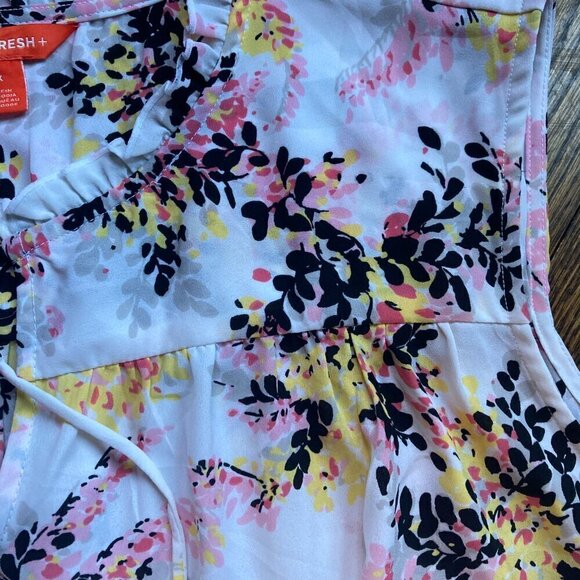 JOE FRESH WOMENS SIZE 2X FLORAL TEE - Picture 5 of 7